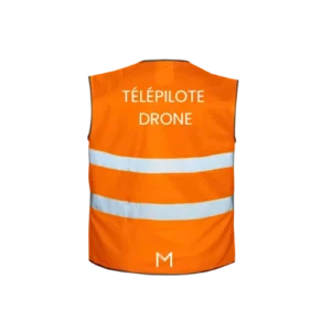 Gilet orange Multinnov